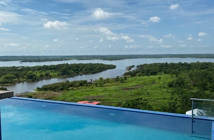 Amazon river in Peru