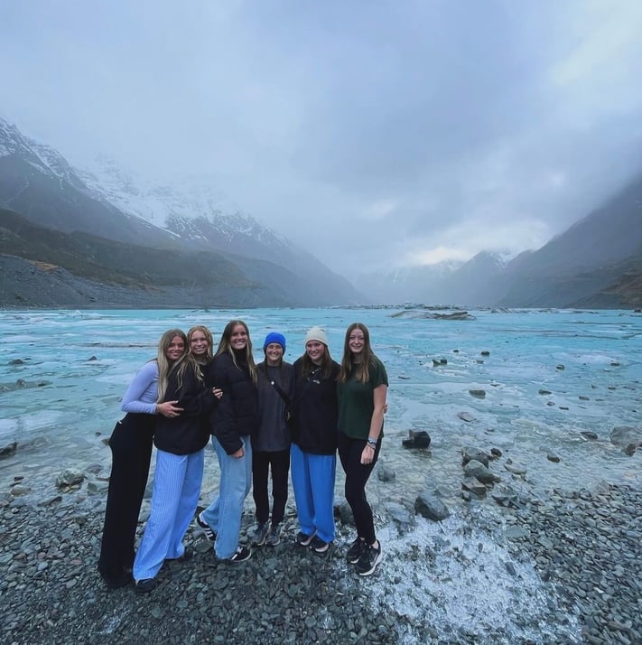 Glacier Lake New Zealand